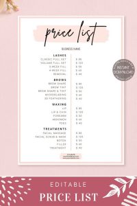 price-list