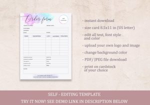 order-form-template