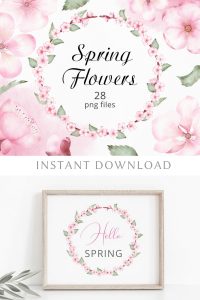 spring-flowers-watercolor-clipart