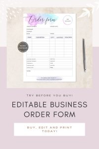 order-form-template