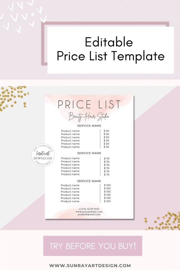 price_list_template