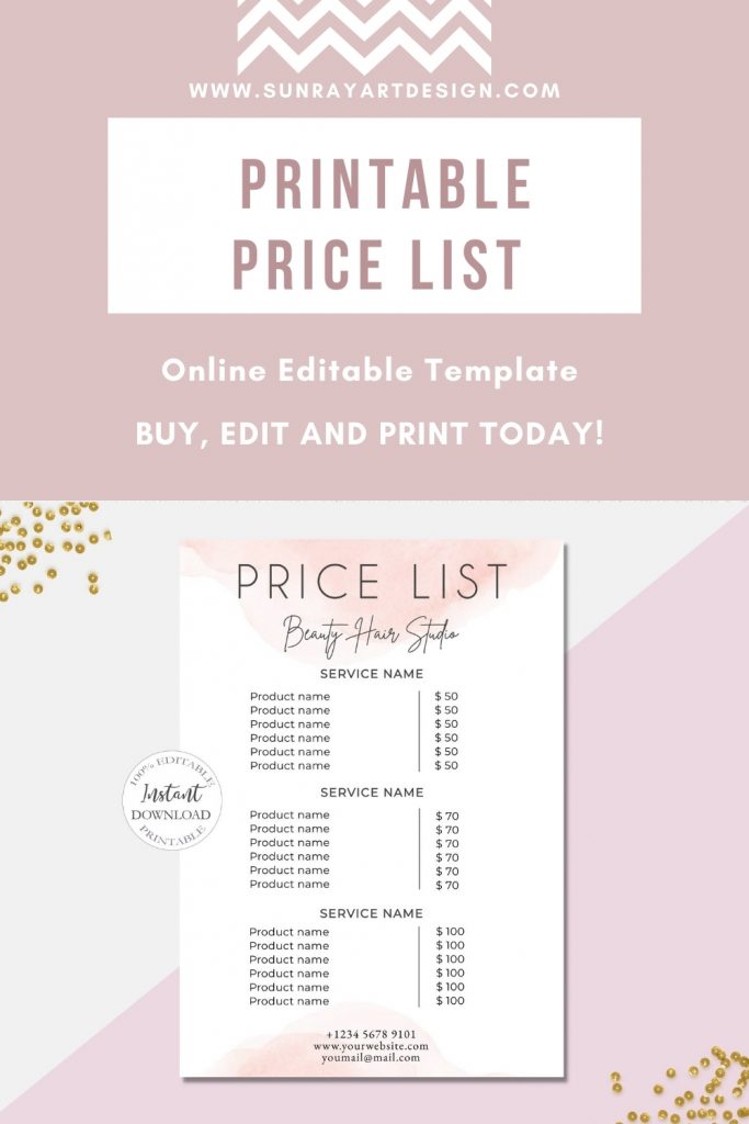 price_list_template