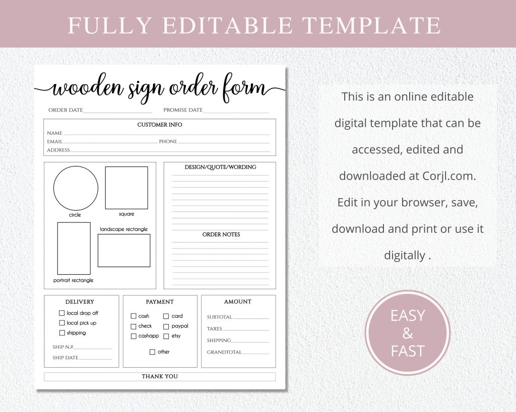 wooden_order_form_editable_template