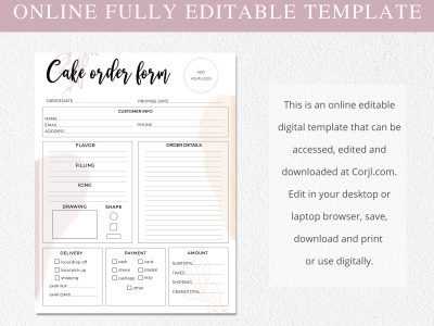 cake_order_form_template