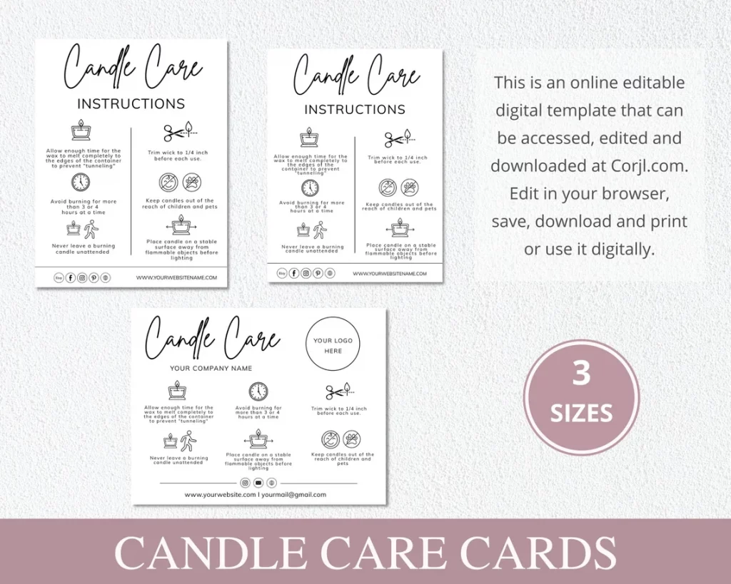 candle-business-template
