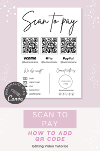 How to Add QR Code to Scan To Pay