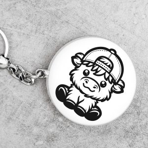 Cute Baby Highland Cow Svg