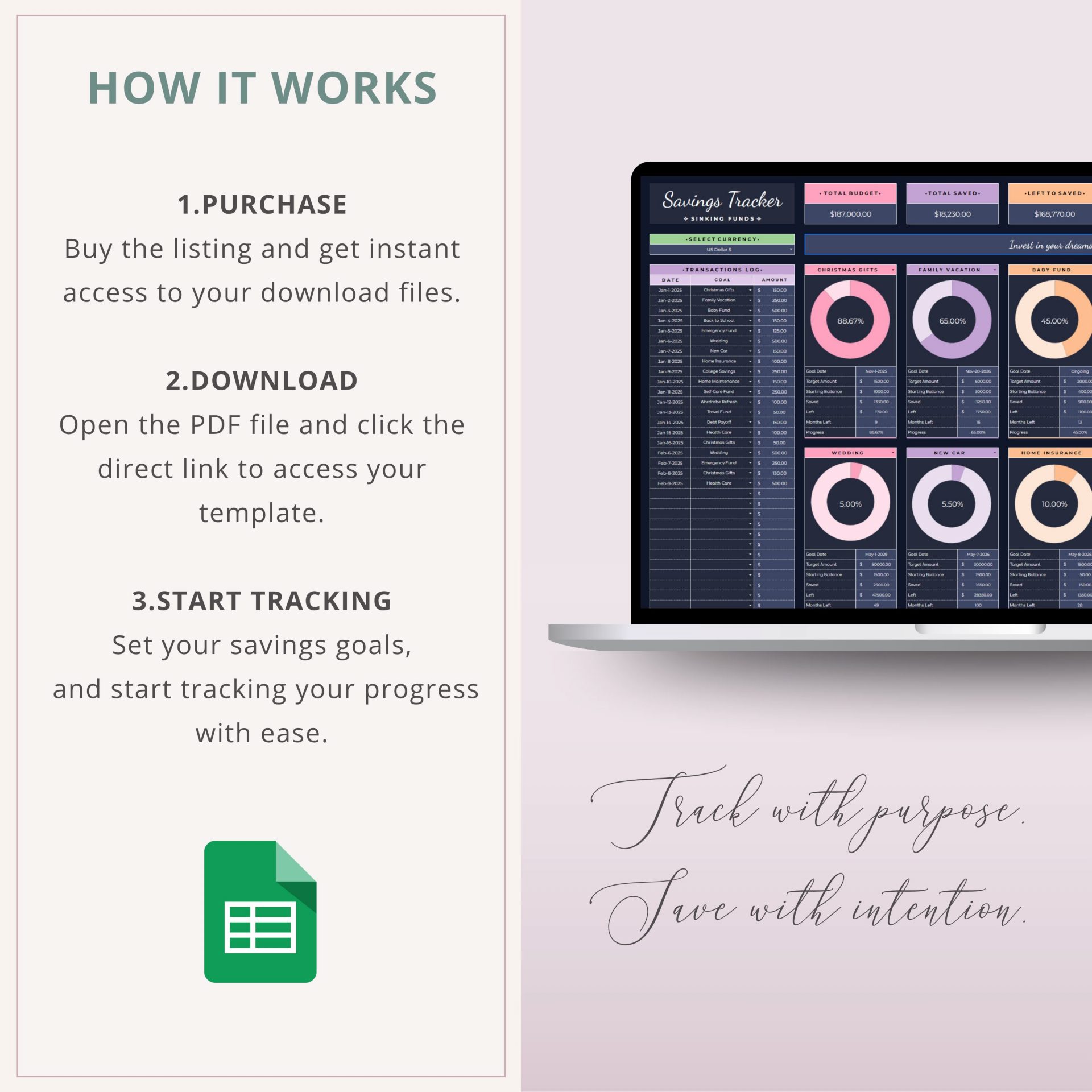 sinking-funds-google sheet