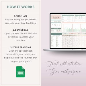 habit-tracker-google sheet