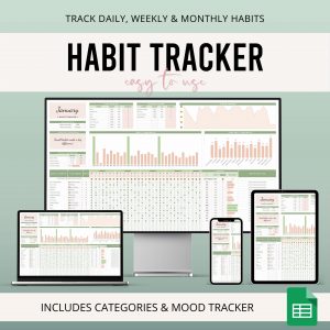 habit-tracker-google sheet