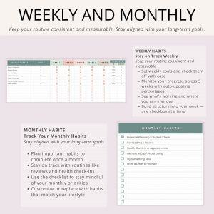 habit-tracker-google sheet