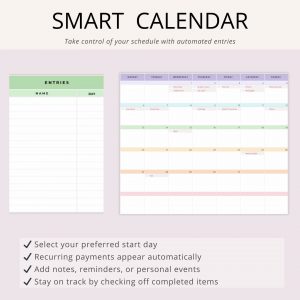 PLR Monthly Tracher Google Sheets