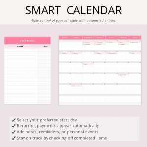 PLR Monthly Tracher Google Sheets