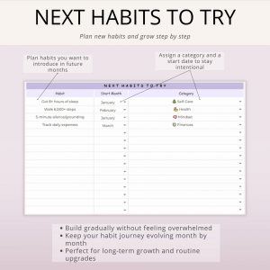 habit-tracker-google-sheet