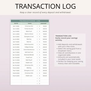 savings-tracker-template